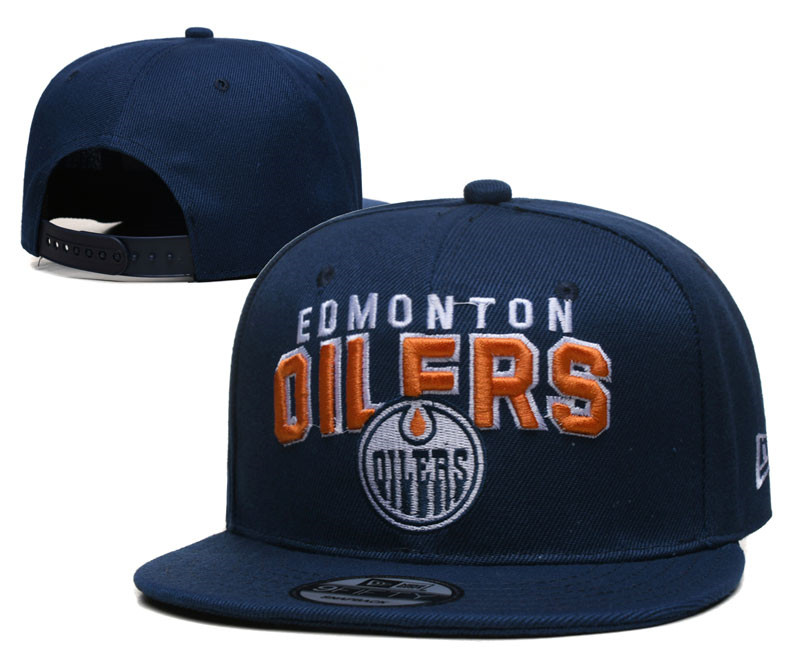 Edmonton Oilers Stitched Snapback Hats 006