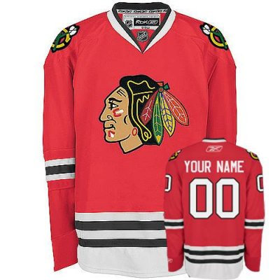 Chicago Blackhawks Home Customzied Jersey