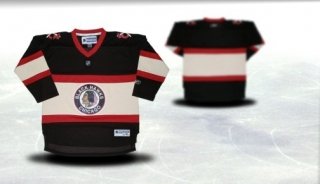 Chicago Blackhawks Youth black Third Jersey (Blank or Customized)