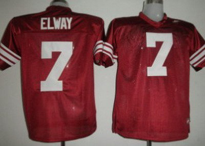 ncaa Standford Cardinals #7 Elways Red[Kids]