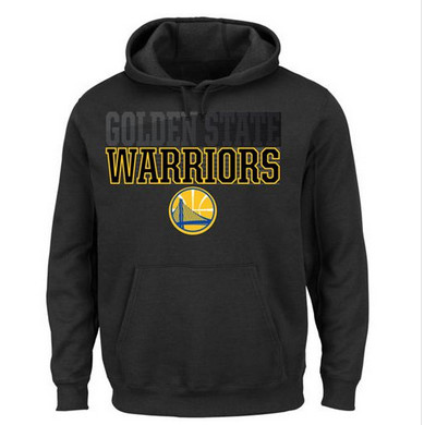 Golden State Warriors Color Pop Pullover Hoodie Black
