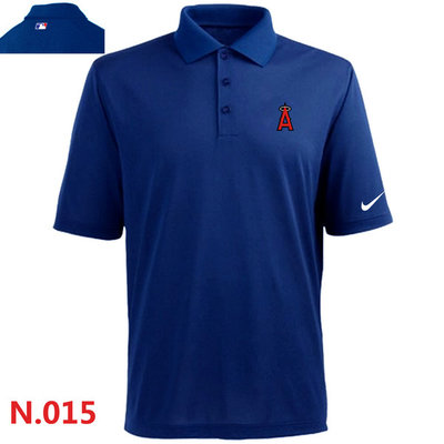 Nike Los Angeles Angels Men's Blue Polo Shirt