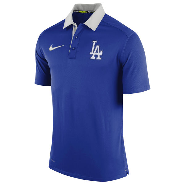 Men's Los Angeles Dodgers Nike Royal Authentic Collection Dri-FIT Elite Polo