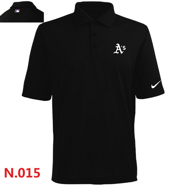 Nike Oakland Athletics Men's Black Polo Shirt