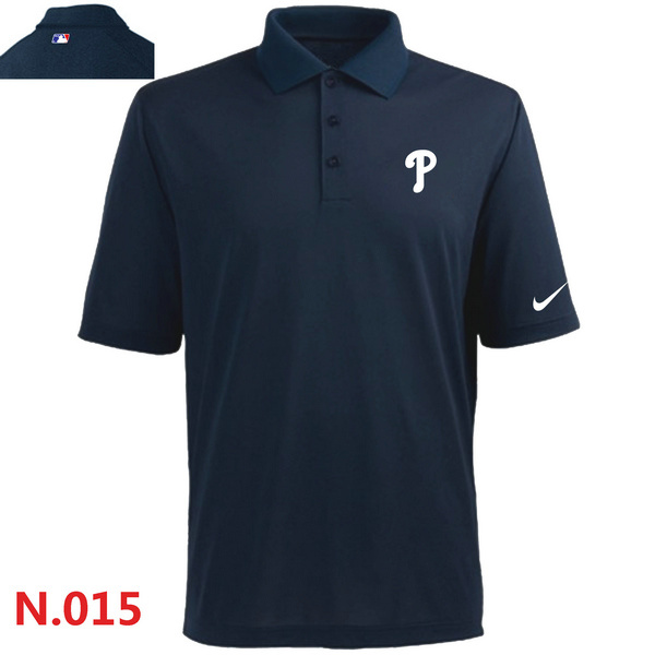 Nike Philadelphia Phillies Men's Navy Blue Polo Shirt