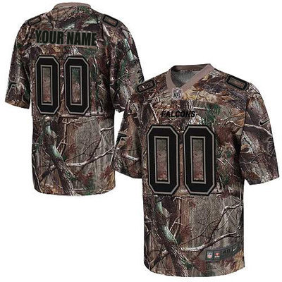 Nike Atlanta Falcons Customized Elite Camo Jerseys