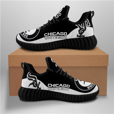 MLB White Sox Mesh Knit Sneakers