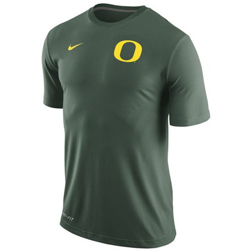Oregon Ducks Stadium Dri-FIT Touch Top Green