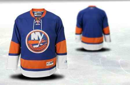 New York Islanders Men Customized Blue Jersey
