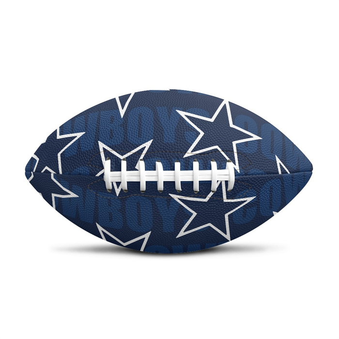 Dallas Cowboys Team Logo Mini Football (11.9in-7.3in)