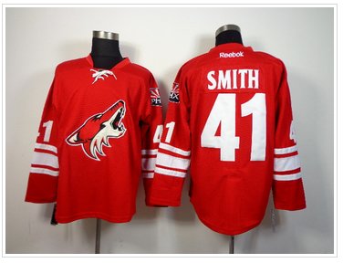 Phoenix Coyotes 41# Smith Red NHL Jersey