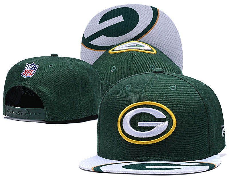 NFL Green Bay Packers Team Logo Green Fitted Hat