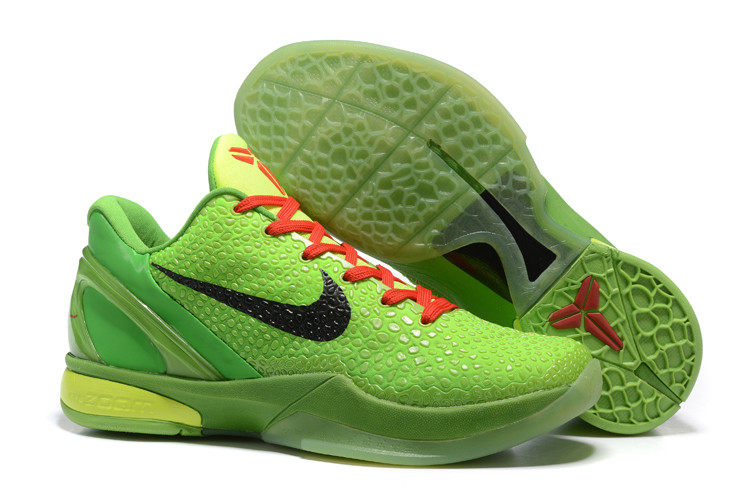 Men’s Running Weapon Kobe Bryant 6 Yellow Basketball Shoes 017