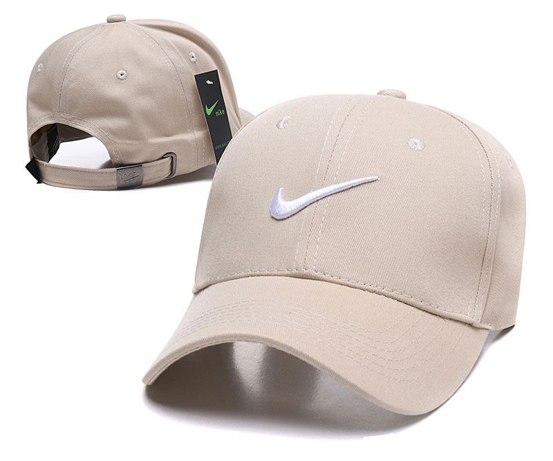 Nike Fresh Logo Khaki Peaked Adjustable Hat 2 (5)