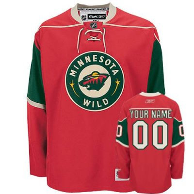 Minnesota Wild Home Customized Jersey