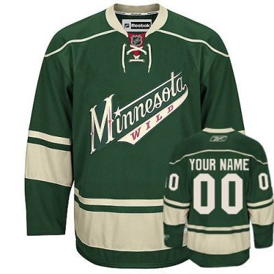 Minnesota Wild Third Customized Jersey