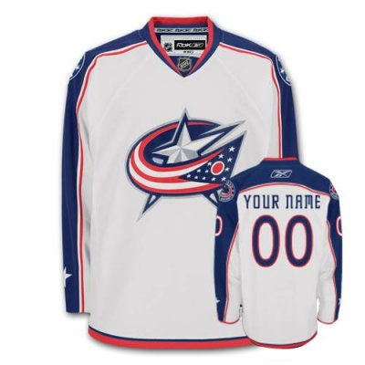 Columbus Blue Jackets Road Customized Jersey