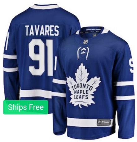 Toronto Maple Leafs John Tavares #91 jersey