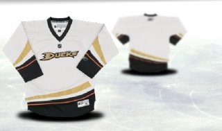 Anaheim Ducks Youth white Jersey (Blank or Customized)