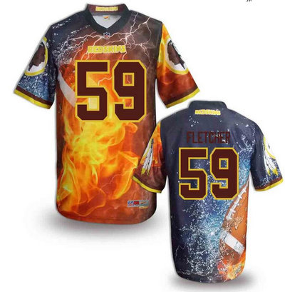 Washington Redskins#59 Fletcher Valuable elite jeryseys (12)