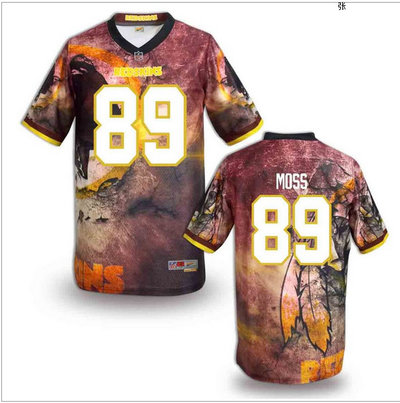 Washington Redskins#89 Moss Valuable elite jeryseys (4)