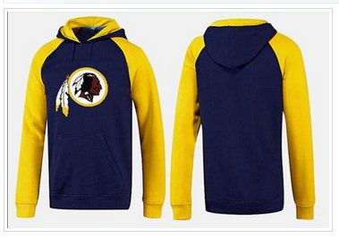 Washington Redskins Logo Pullover Hoodie Dark Blue & Yellow