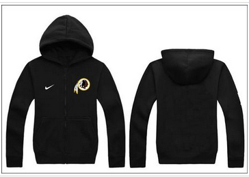 New Washington Redskins Authentic Logo Hoodie Black