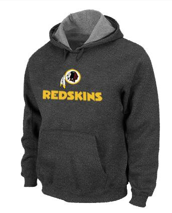 Washington Redskins Shield Nailhead Performance Hoodie - D.Grey
