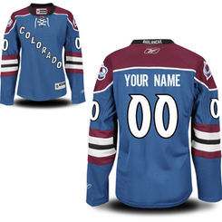 Reebok Colorado Avalanche Women's Premier Alternate Custom Jersey - Royal