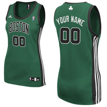 adidas Boston Celtics Women's Custom Replica Alternate Jersey