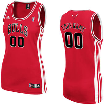 adidas Chicago Bulls Women's Custom Replica Road Jersey