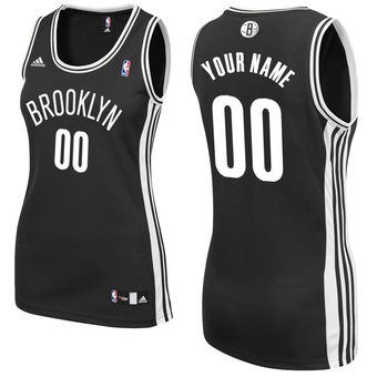 adidas Brooklyn Nets Women's Custom Replica Road Jersey