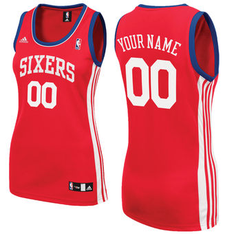 adidas Philadelphia 76ers Women's Custom Replica Alternate Jersey