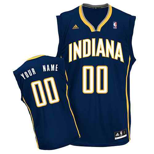 Indiana Pacers Youth Custom Blue Jersey