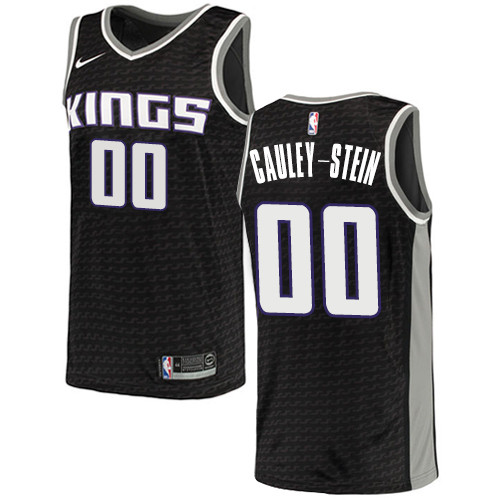 Kings #00 Willie Cauley-Stein Black Women's Basketball Swingman Statement Edition Jersey