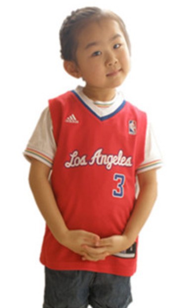 Kid Chris Paul Los Angeles Clippers #3 Red Jersey