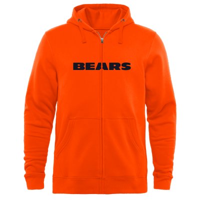 Men's Chicago Bears Design Your Own Zip Hoodie