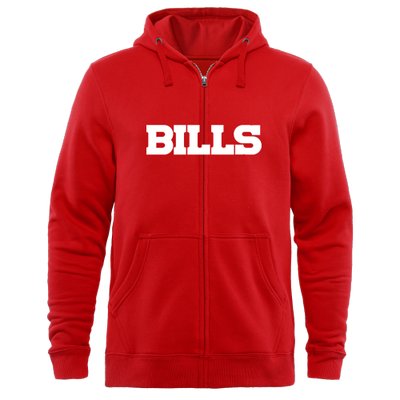 Men's Buffalo Bills Design Your Own Zip Hoodie