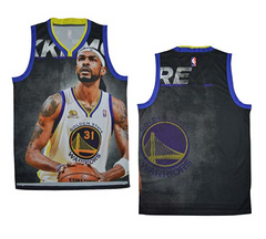 The NBA flash version of the golden state warriors on 31th blank jersey vests