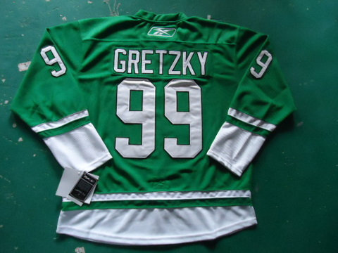 ST PARTYS DAY Nhl NY Rangers 99 GRETZKY green